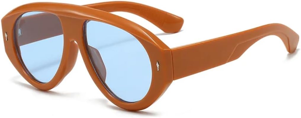 Ретро большие женские солнцезащитные очки, модные леопардовые очки, очки для защиты от ультрафиолета UV400, мужские очки в стиле панк с заклепками для активного отдыха UUPTTPL, Orange Blue
Ретро большие женские солнцезащитные очки, модные леопардовые очки, очки для защиты от ультрафиолета UV400, мужские очки в стиле панк с заклепками для активного отдыха UUPTTPL, Orange Blue