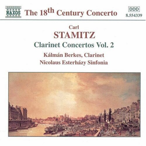 CD диск Stamitz / Berkes / Esterhazy: Clarinet Concertos 2
CD диск Stamitz / Berkes / Esterhazy: Clarinet Concertos 2