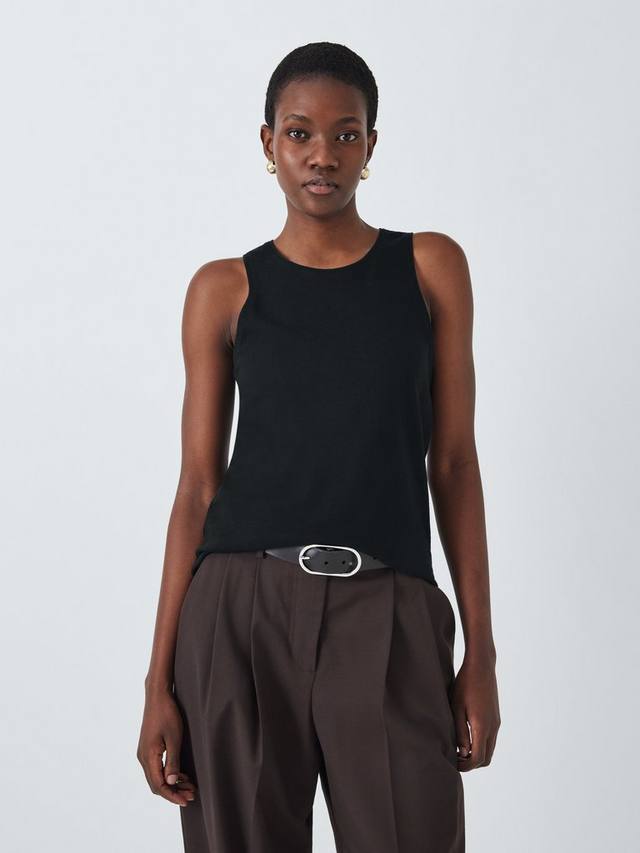 Жилет из смеси хлопка и льна John Lewis, черный
Жилет из смеси хлопка и льна John Lewis, черный