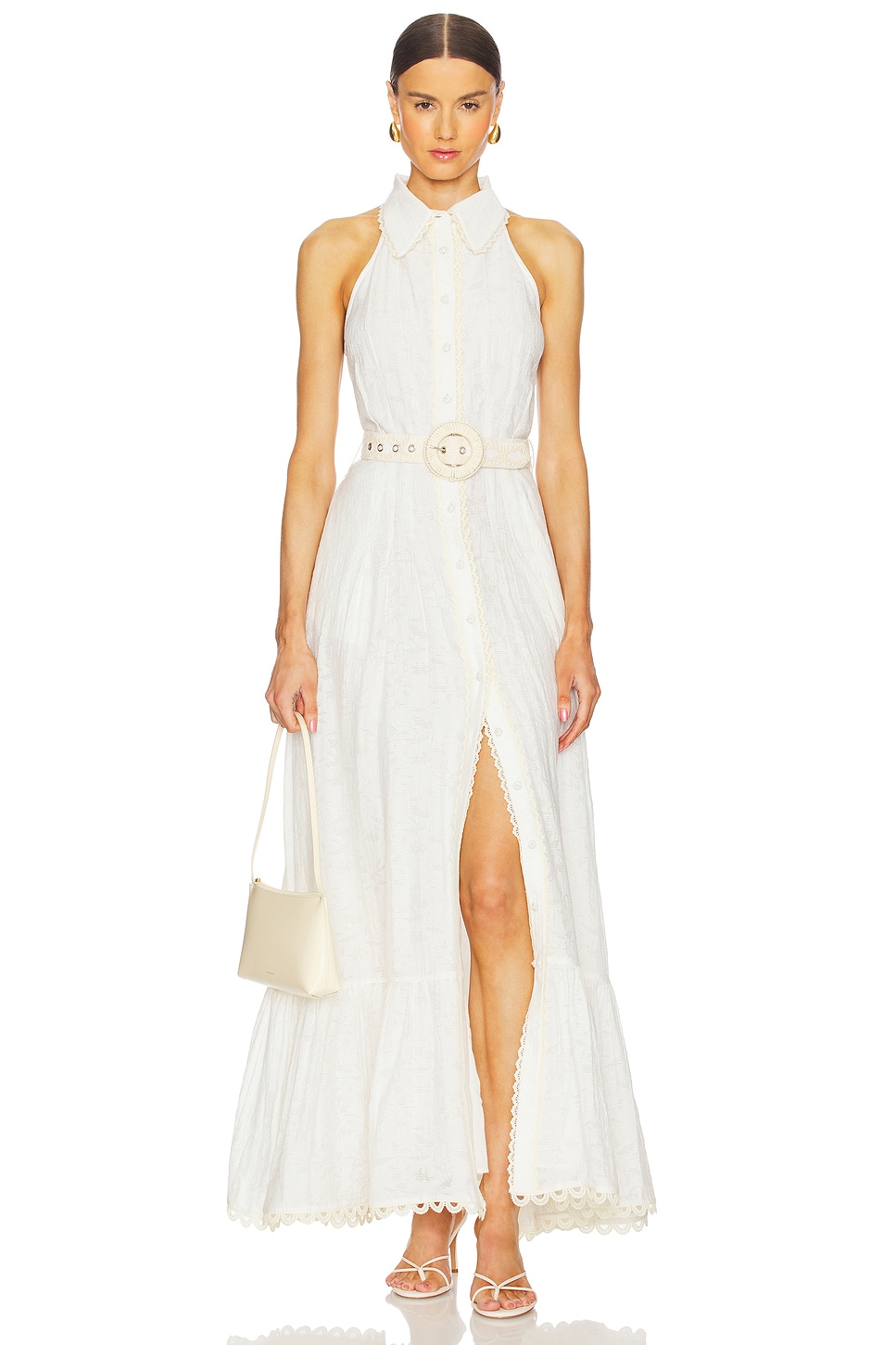 Платье-рубашка Hemant And Nandita, white
Платье-рубашка Hemant And Nandita, white