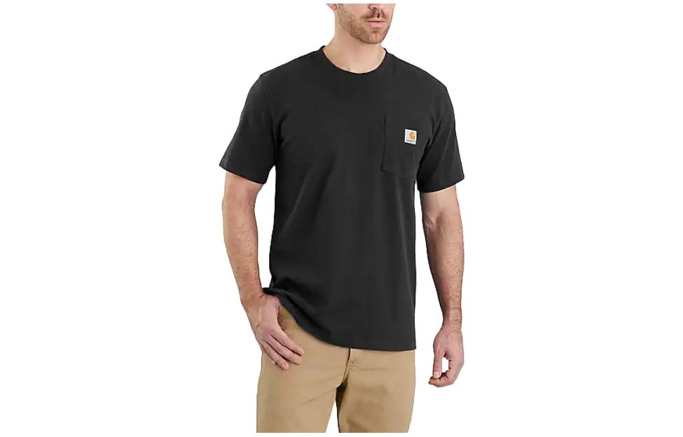 Футболка с коротким рукавом и карманом Heavyweight Carhartt, черный
Футболка с коротким рукавом и карманом Heavyweight Carhartt, черный