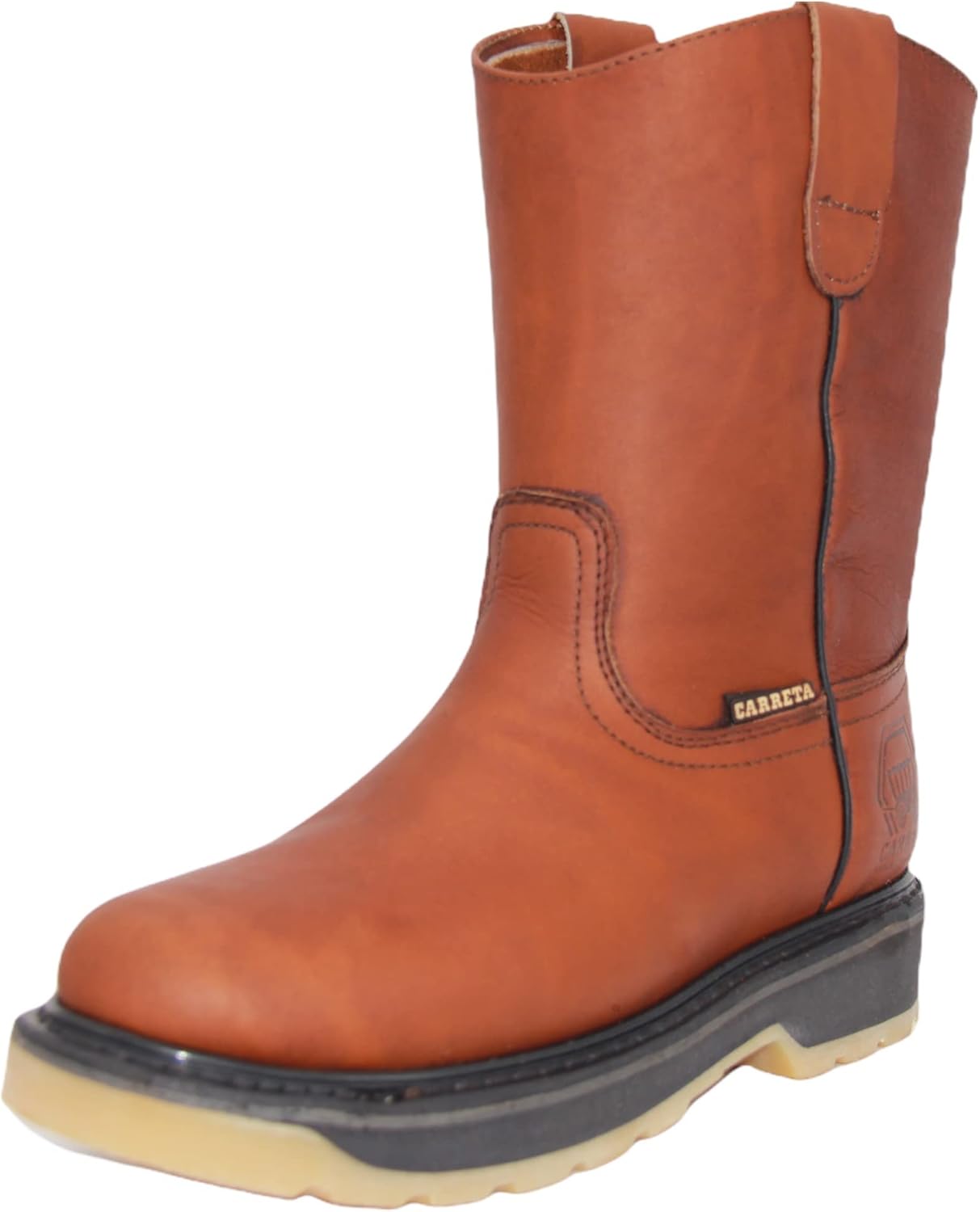 Мужские сапоги из кожи с мягким носком и двухслойной подошвой Generic, Oro
Мужские сапоги из кожи с мягким носком и двухслойной подошвой Generic, Oro