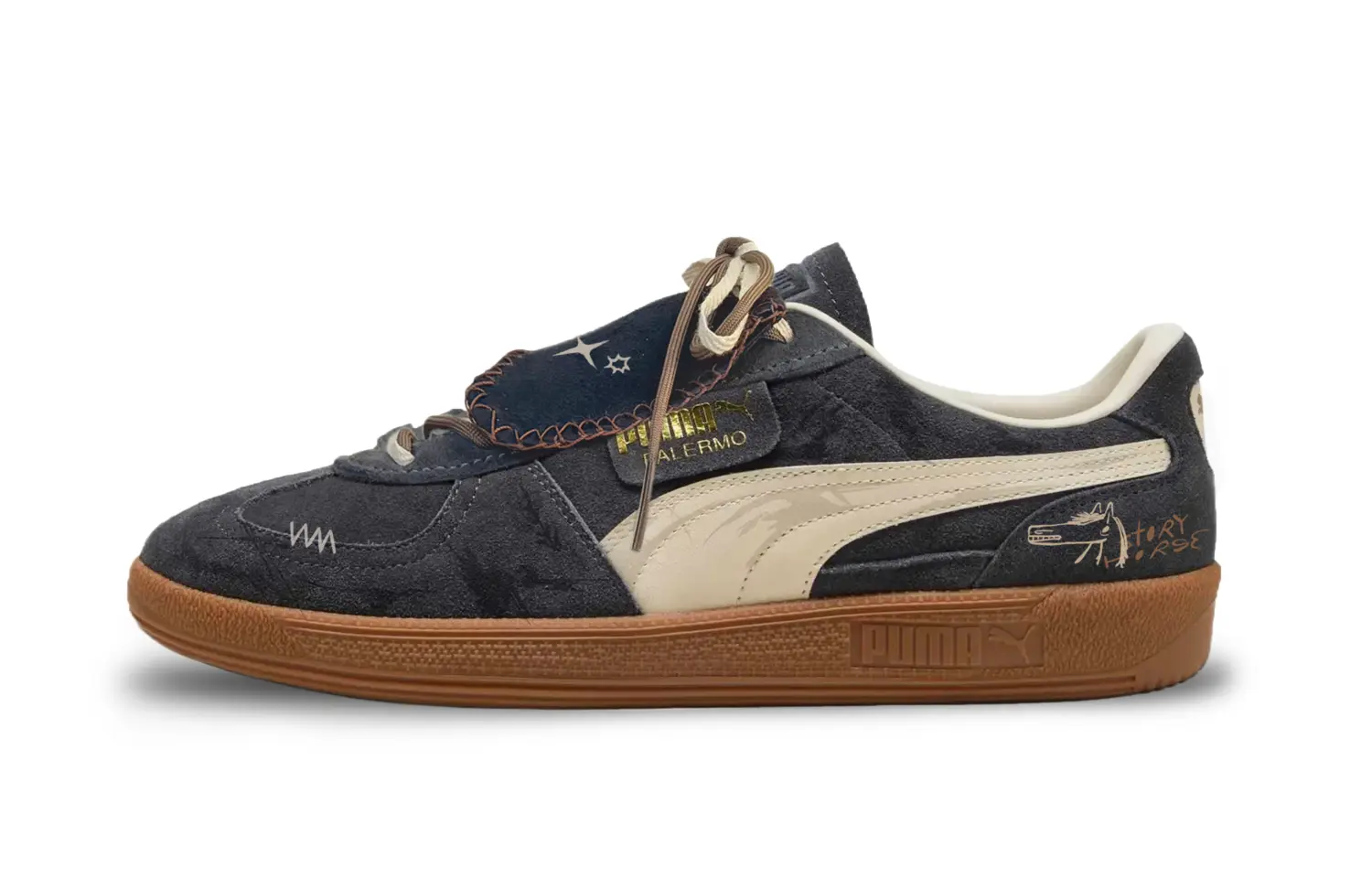 Puma Palermo Cherry Bomb, Ma's Well Being Balance Легкие низкие скейтбордные кроссовки унисекс, серо-голубые
Puma Palermo Cherry Bomb, Ma's Well Being Balance Легкие низкие скейтбордные кроссовки унисекс, серо-голубые