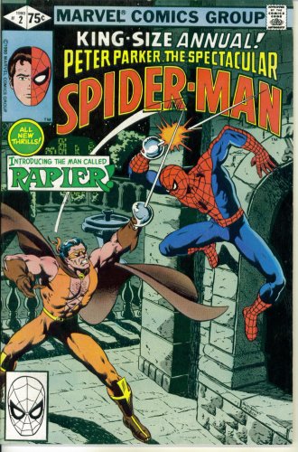 Peter Parker The Spectacular Spider-Man Annual #2 : Vengeance is Mine Sayeth the Sword (Marvel Comics) (Marvel Comics)
Peter Parker The Spectacular Spider-Man Annual #2 : Vengeance is Mine Sayeth the Sword (Marvel Comics) (Marvel Comics)