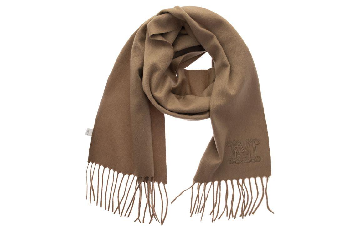 Макс Мара Вышитый логотип Кашемировый шарф MaxMara, Верблюжий
Макс Мара Вышитый логотип Кашемировый шарф MaxMara, Верблюжий
