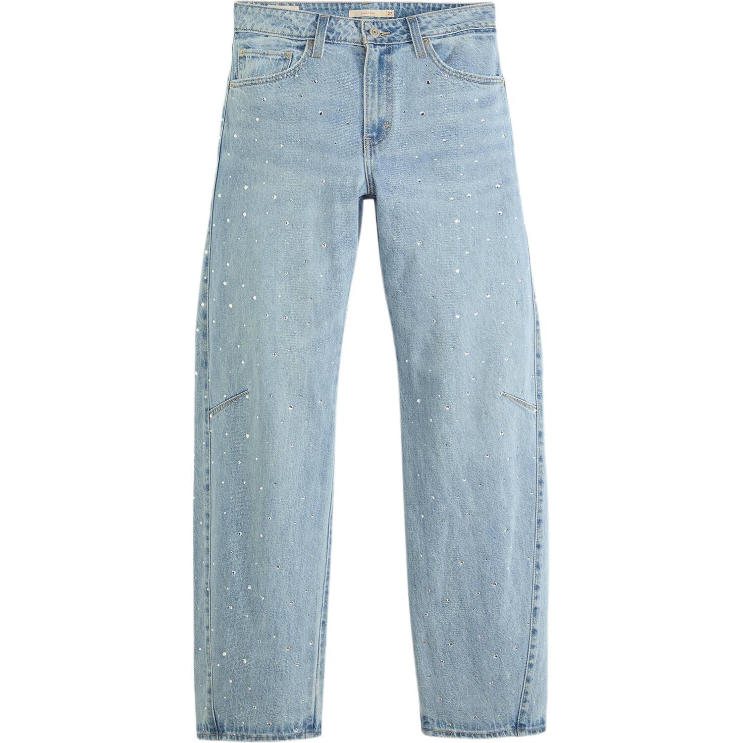 Женские джинсы, размер Medium, с эффектом потертости, умеренно зауженные Levis, medium washed
Женские джинсы, размер Medium, с эффектом потертости, умеренно зауженные Levis, medium washed