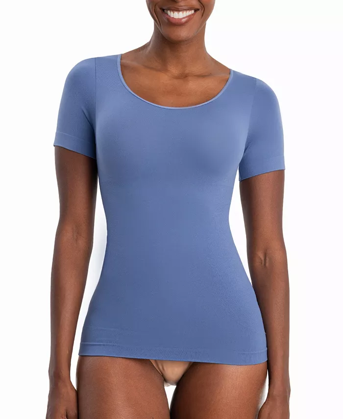 Женская футболка с круглым вырезом и эффектом коррекции фигуры 48001 Shapermint Essentials, синий
Женская футболка с круглым вырезом и эффектом коррекции фигуры 48001 Shapermint Essentials, синий