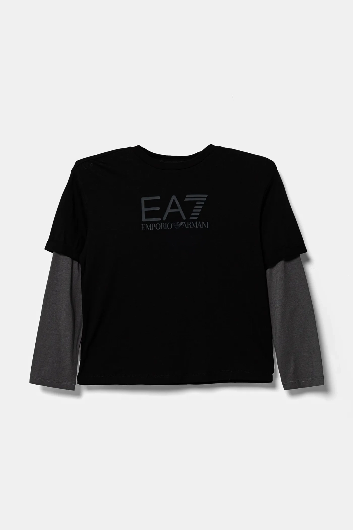 Хлопковая футболка с длинными рукавами для мальчиков и девочек EA7 Emporio Armani, черный
Хлопковая футболка с длинными рукавами для мальчиков и девочек EA7 Emporio Armani, черный
