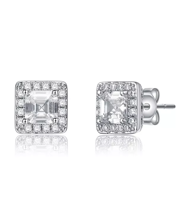 Стильные квадратные серьги-гвоздики Halo для повседневной носки Rachel Glauber, silver
Стильные квадратные серьги-гвоздики Halo для повседневной носки Rachel Glauber, silver