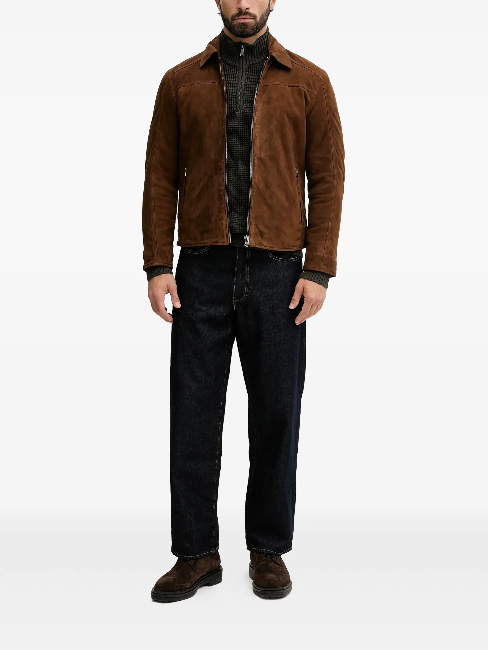 Свитер Henrios с воротником на молнии Joop!, зеленый
Свитер Henrios с воротником на молнии Joop!, зеленый