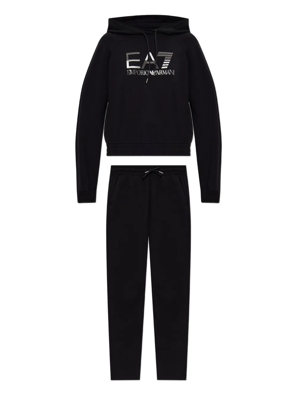 Спортивный костюм с логотипом Ea7 Emporio Armani, черный
Спортивный костюм с логотипом Ea7 Emporio Armani, черный