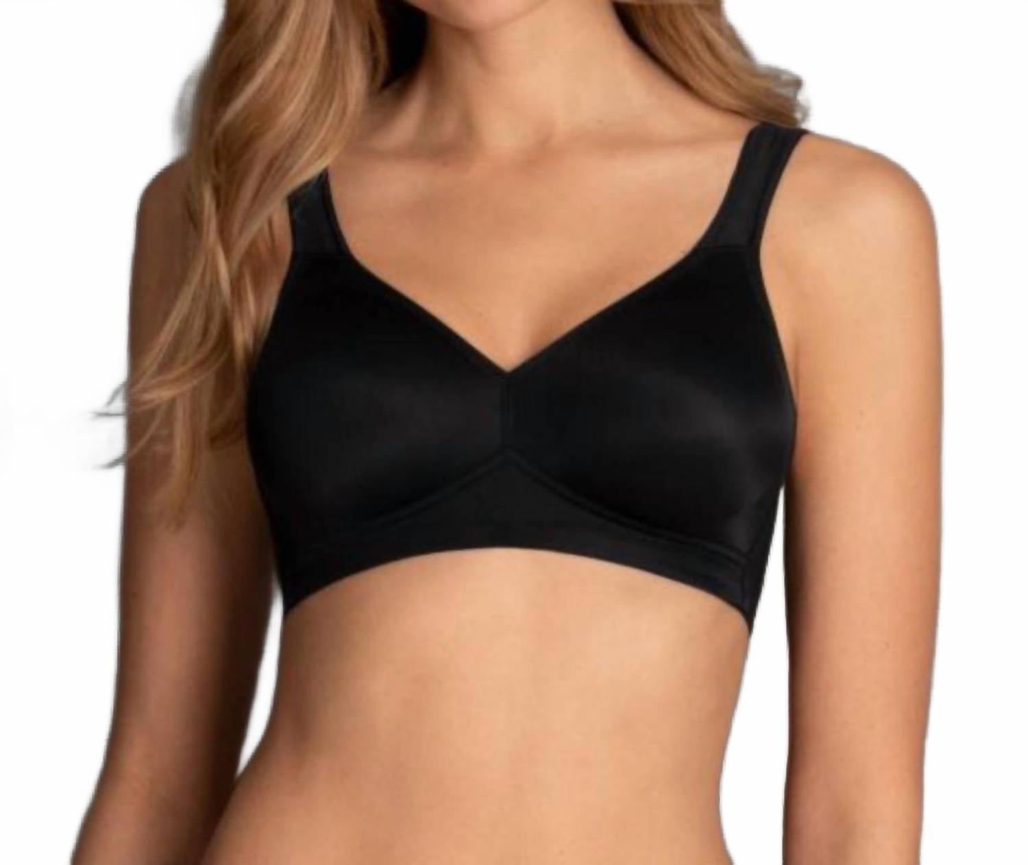 Двойной беспроводной мягкий бюстгальтер в черном цвете Rosa Faia
Двойной беспроводной мягкий бюстгальтер в черном цвете Rosa Faia