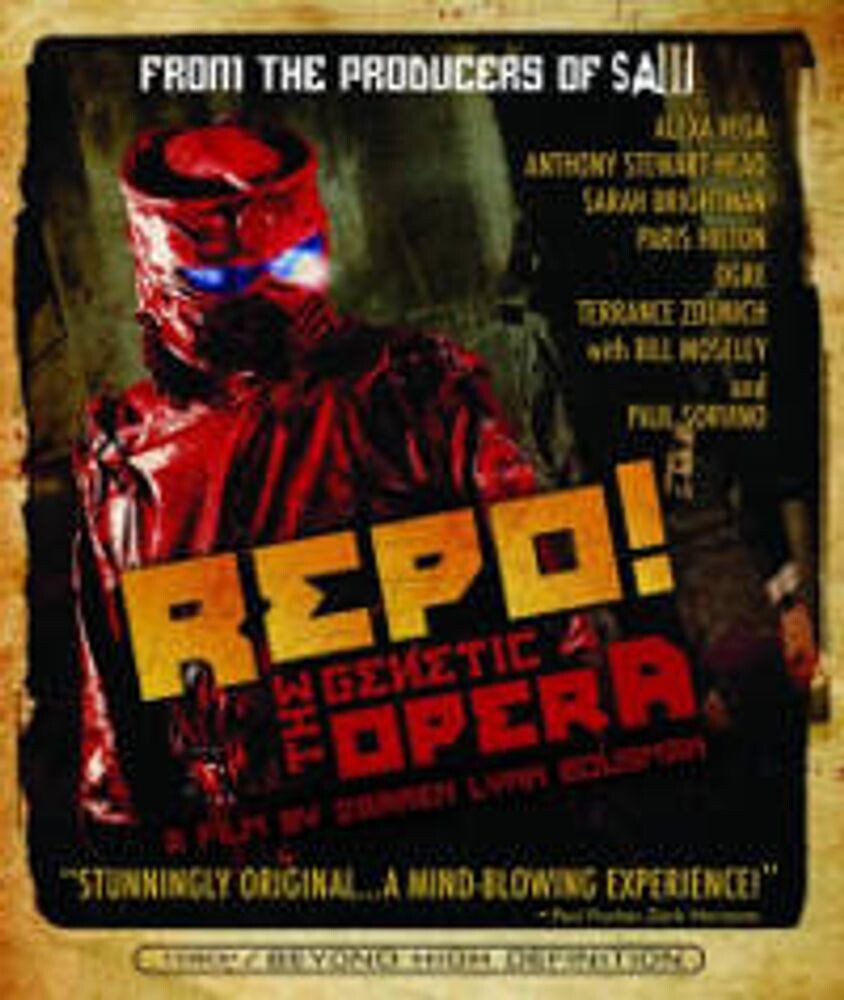 Диск Blu-ray Repo The Genetic Opera
Диск Blu-ray Repo The Genetic Opera