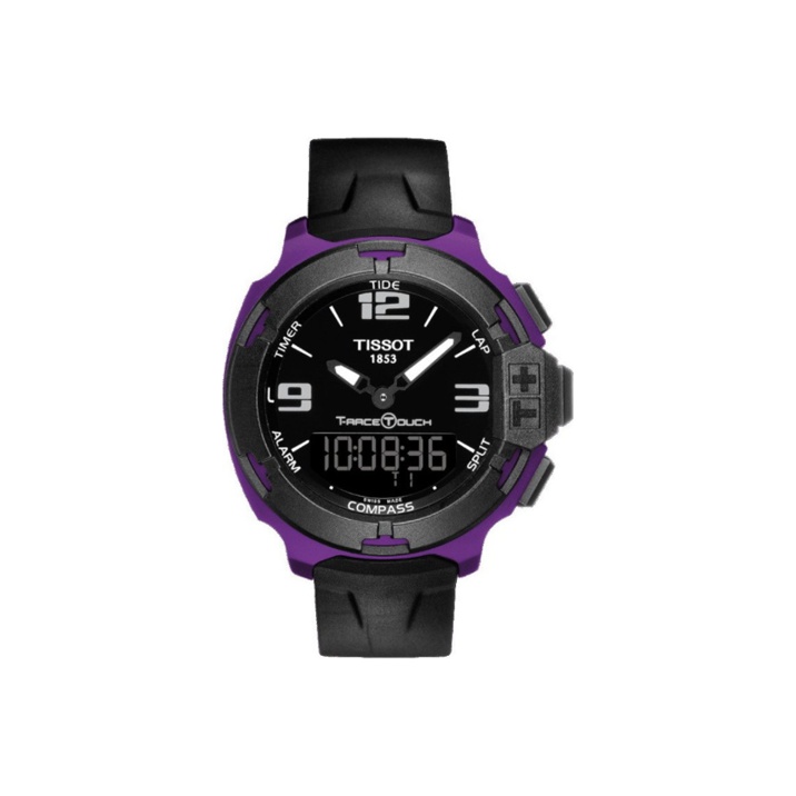 Мужские часы с кварцевым механизмом, черный циферблат 42.15 мм, ремешок из силикона TISSOT, фиолетовый Watch Case
Мужские часы с кварцевым механизмом, черный циферблат 42.15 мм, ремешок из силикона TISSOT, фиолетовый Watch Case