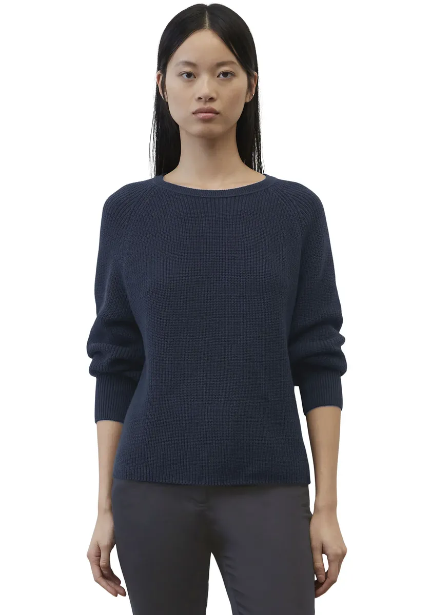 Свитер Marc O'Polo с круглым вырезом из плотного хлопкового трикотажа, синий
Свитер Marc O'Polo с круглым вырезом из плотного хлопкового трикотажа, синий