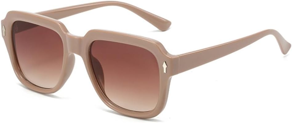 Женские солнцезащитные очки с градиентным переходом цвета чая, защита от УФ-излучения UV400, заклепки. Мужские солнцезащитные очки в винтажном панк-стиле LANGSER, Khaki Tea Gradient
Женские солнцезащитные очки с градиентным переходом цвета чая, защита от УФ-излучения UV400, заклепки. Мужские солнцезащитные очки в винтажном панк-стиле LANGSER, Khaki Tea Gradient