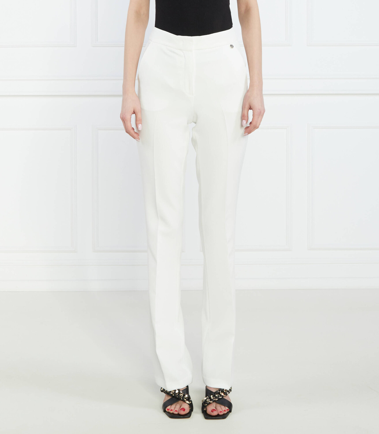 Брюки Liu Jo flare fit, белый
Брюки Liu Jo flare fit, белый