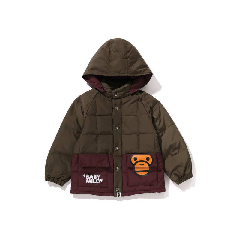 Пуховик kids' A BATHING APE, зеленый
Пуховик kids' A BATHING APE, зеленый