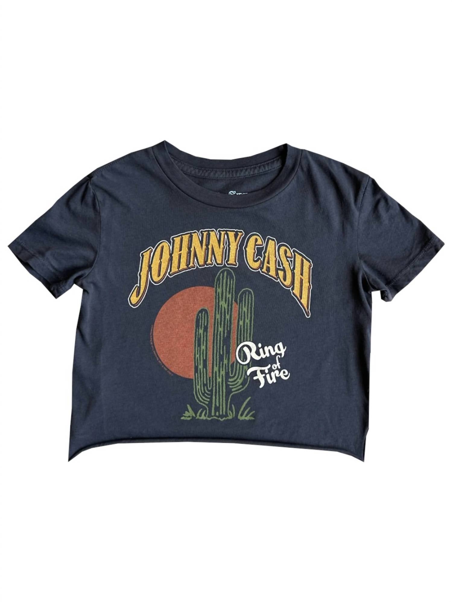 Детская футболка Johnny Cash с укороченным рукавом в черном цвете ROWDY SPROUT
Детская футболка Johnny Cash с укороченным рукавом в черном цвете ROWDY SPROUT