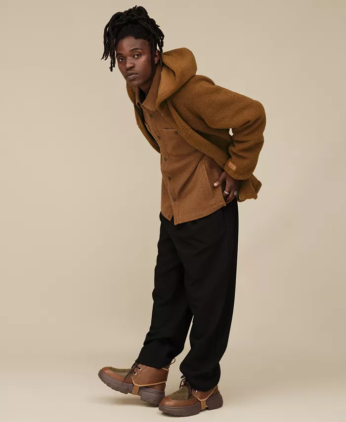 Мужская худи UGG Braid Full-Zip Ugg, коричневый
Мужская худи UGG Braid Full-Zip Ugg, коричневый