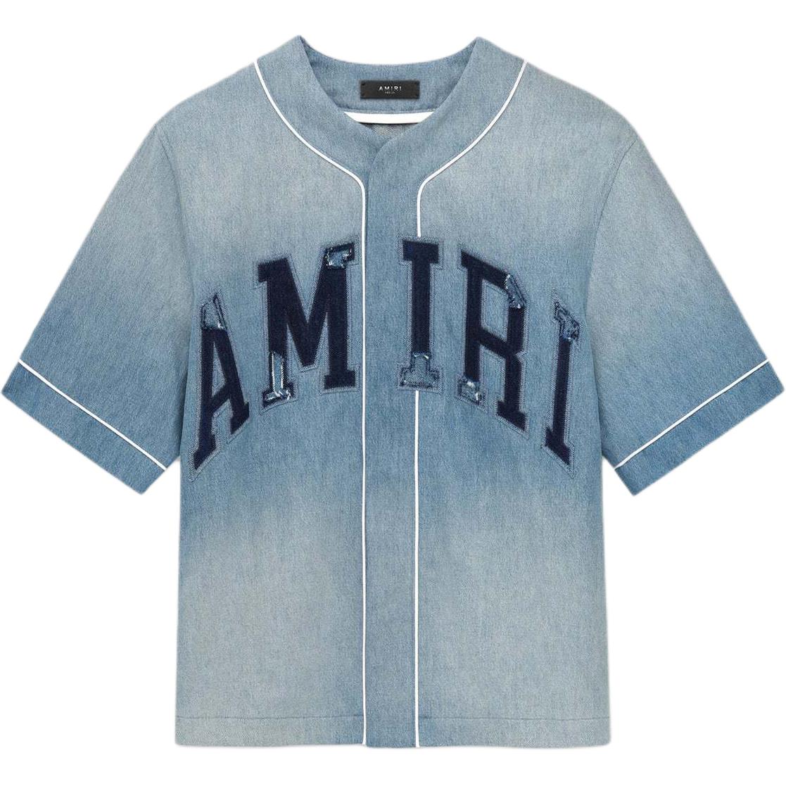 Рубашка из рваного денима Amiri, indigo
Рубашка из рваного денима Amiri, indigo