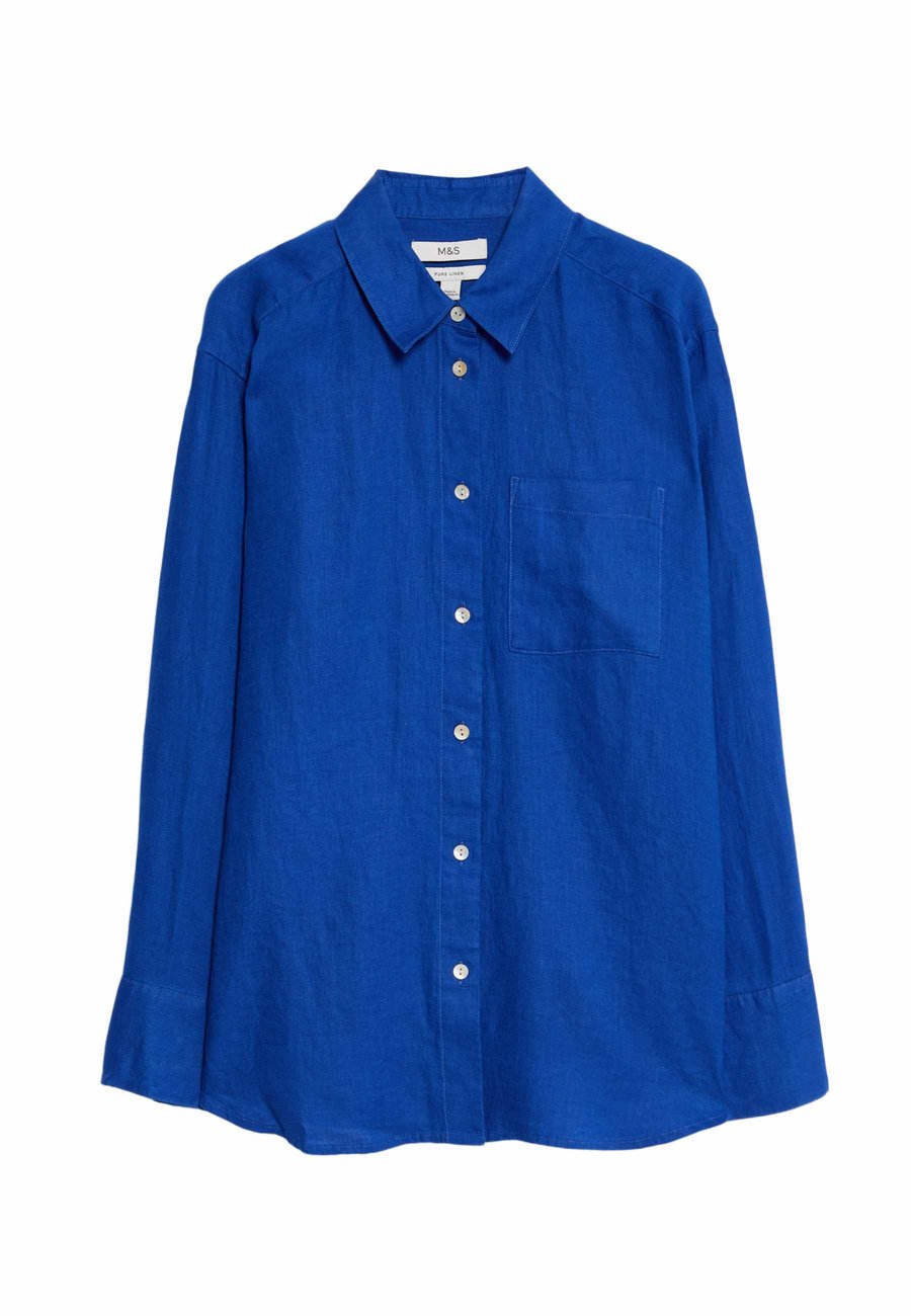 Блуза Marks & Spencer Button-down blouse, Blue/Mottled Blue
Блуза Marks & Spencer Button-down blouse, Blue/Mottled Blue