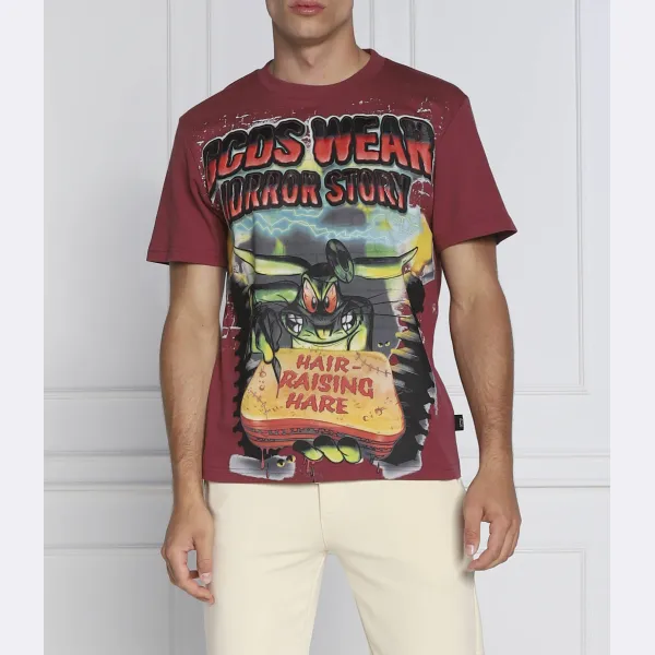 Футболка стандартного кроя Gcds x Looney Tunes Gcds, бургунди
Футболка стандартного кроя Gcds x Looney Tunes Gcds, бургунди