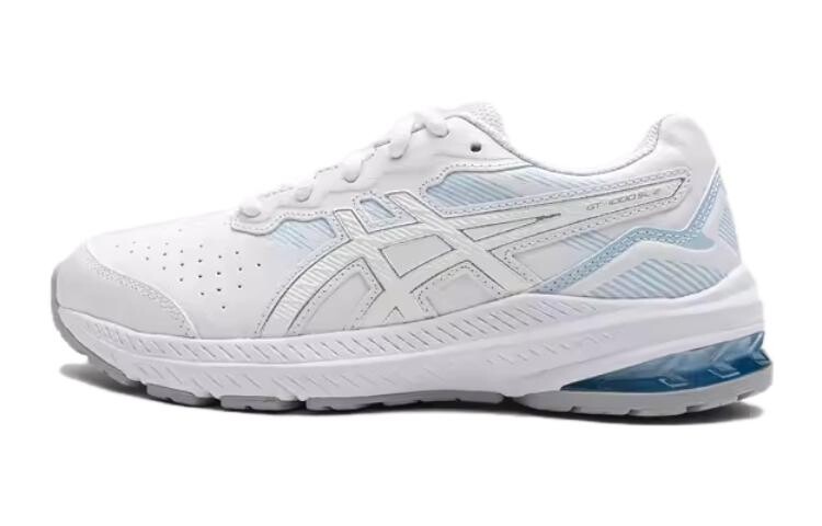 Кроссовки детские GT-1000 Leather 2 GS Low-top белые Asics, белый 
Кроссовки детские GT-1000 Leather 2 GS Low-top белые Asics, белый