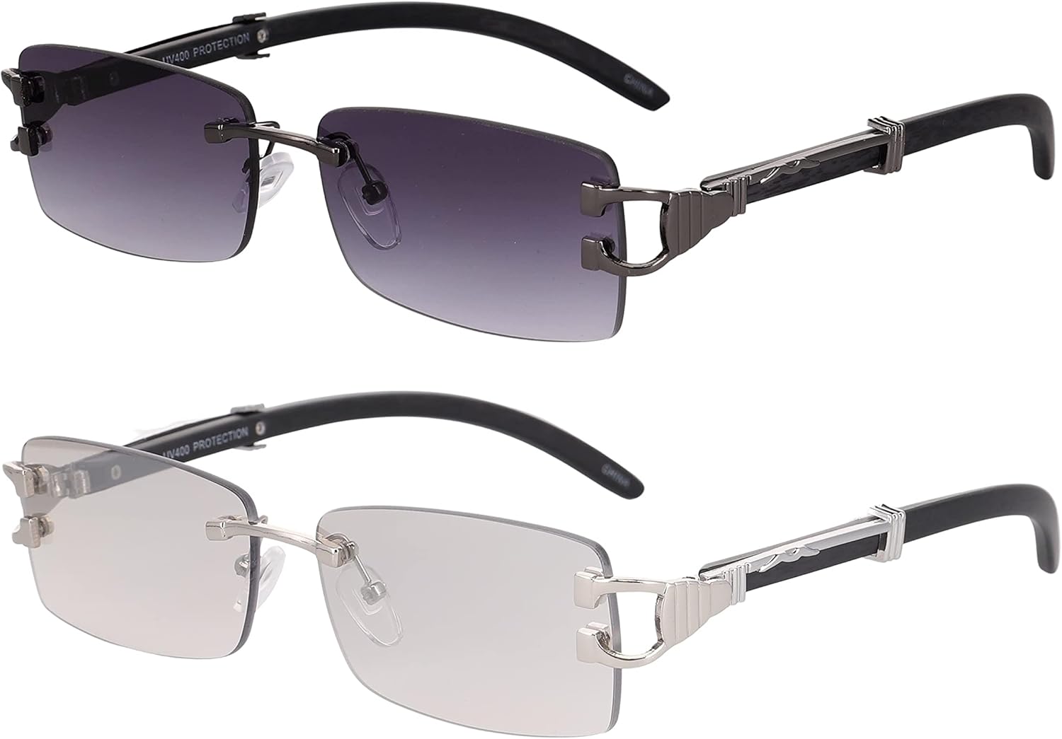 Безупречные - Мужские модные золотистые стильные очки с прозрачными линзами, прямоугольные, в стиле ретро, без оправы, солнцезащитные очки для женщин FLAWLESS EYEWEAR, Black and Silver/Clear
Безупречные - Мужские модные золотистые стильные очки с прозрачными линзами, прямоугольные, в стиле ретро, без оправы, солнцезащитные очки для женщин FLAWLESS EYEWEAR, Black and Silver/Clear