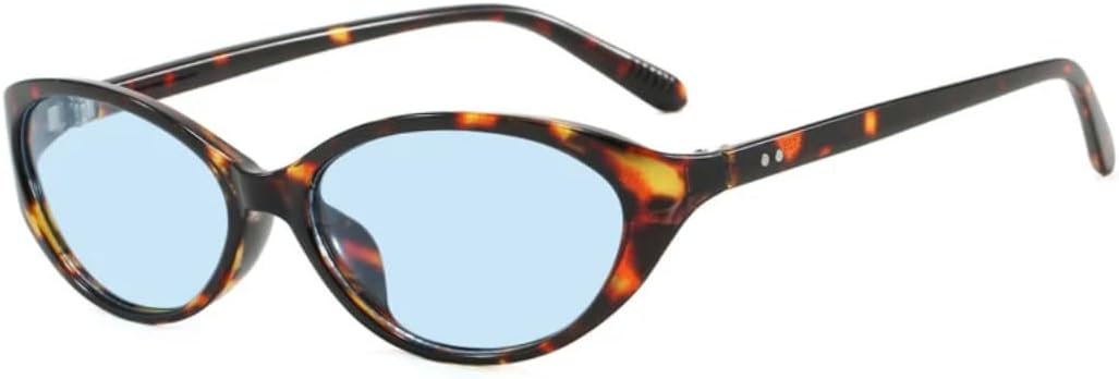 Солнцезащитные очки в стиле ретро с заклепками "кошачий глаз" для женщин, защита от УФ-излучения UV400, модные сине-зеленые солнцезащитные очки для мужчин SZVVBKK, Leopard Blue
Солнцезащитные очки в стиле ретро с заклепками "кошачий глаз" для женщин, защита от УФ-излучения UV400, модные сине-зеленые солнцезащитные очки для мужчин SZVVBKK, Leopard Blue