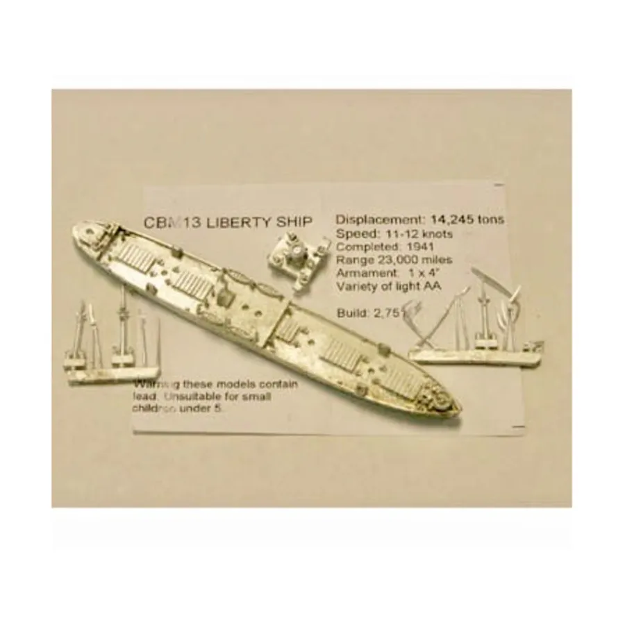 Корабль Свободы, Figurehead Ships - WWII Coastal Forces - Merchants (1:1250) (Noble Miniatures)
Корабль Свободы, Figurehead Ships - WWII Coastal Forces - Merchants (1:1250) (Noble Miniatures)