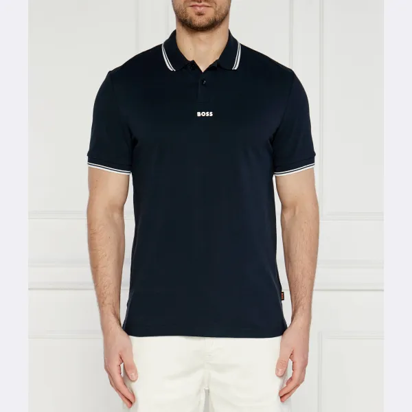 Рубашка-Поло pchup стандартного кроя Boss, синий 
Рубашка-Поло pchup стандартного кроя Boss, синий