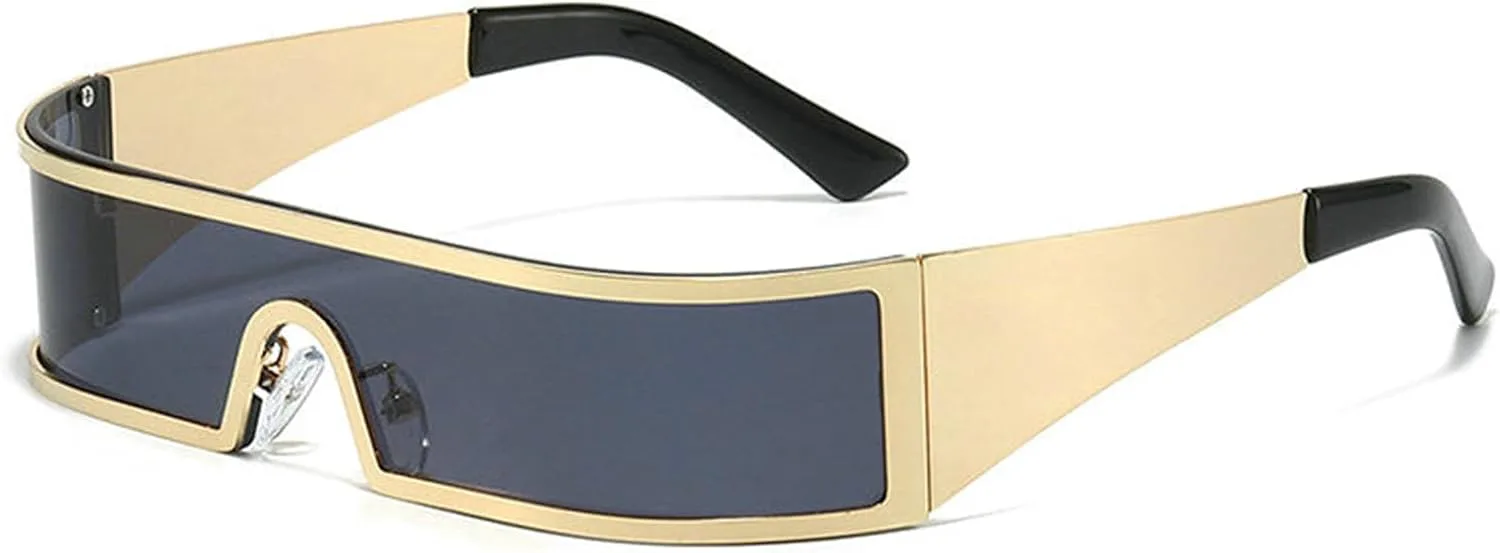 Солнцезащитные очки Y2K с обтекаемой формой для женщин и мужчин, роскошные солнцезащитные очки-щитки в стиле панк для леди, очки для Хэллоуина helena, C2
Солнцезащитные очки Y2K с обтекаемой формой для женщин и мужчин, роскошные солнцезащитные очки-щитки в стиле панк для леди, очки для Хэллоуина helena, C2