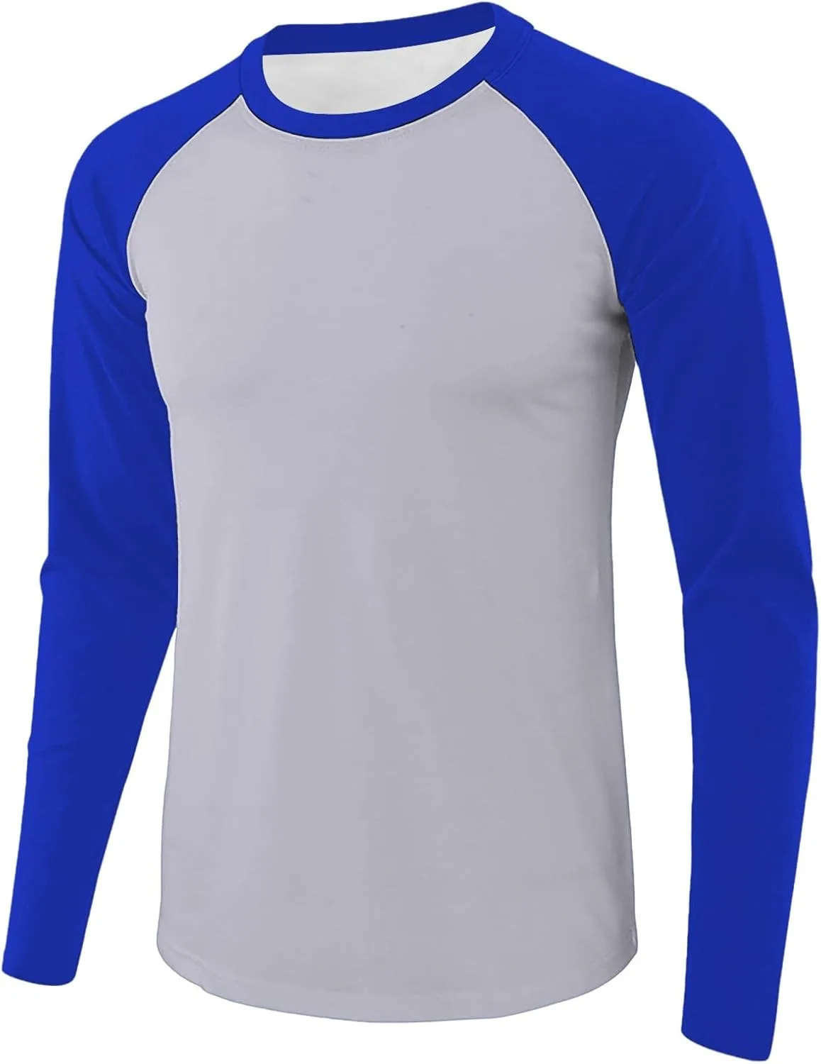 Рубашка Raglan с длинным рукавом и круглым вырезом
Рубашка Raglan с длинным рукавом и круглым вырезом