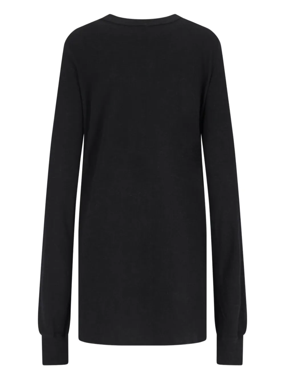 Топ с длинными рукавами и вырезом Rick Owens, черный
Топ с длинными рукавами и вырезом Rick Owens, черный