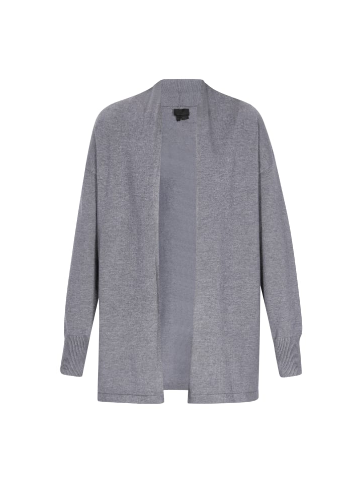 Женский кардиган серого меланжа DreiMaster
Женский кардиган серого меланжа DreiMaster