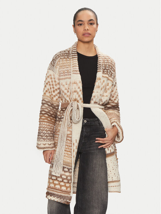 Кардиган стандартного кроя United Colors Of Benetton, бежевый
Кардиган стандартного кроя United Colors Of Benetton, бежевый