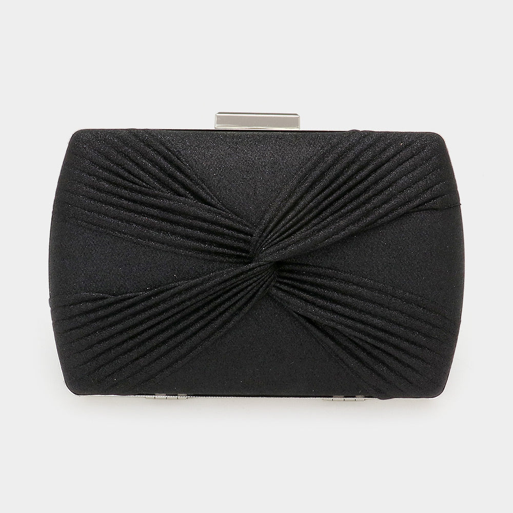 Блестящий вечерний клатч с узлом на цепочке FASHNZFAB
Блестящий вечерний клатч с узлом на цепочке FASHNZFAB