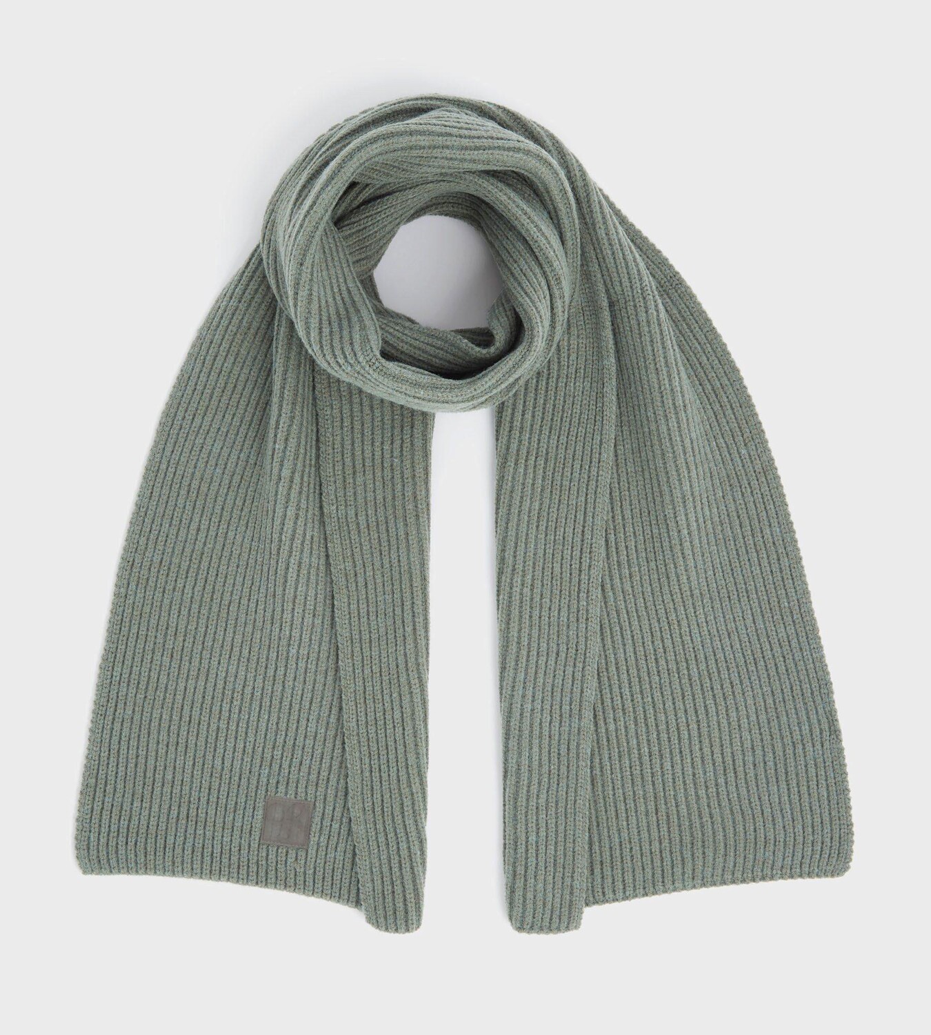 Шарф OSP в рубчик OSPREY LONDON, зеленый 
Шарф OSP в рубчик OSPREY LONDON, зеленый