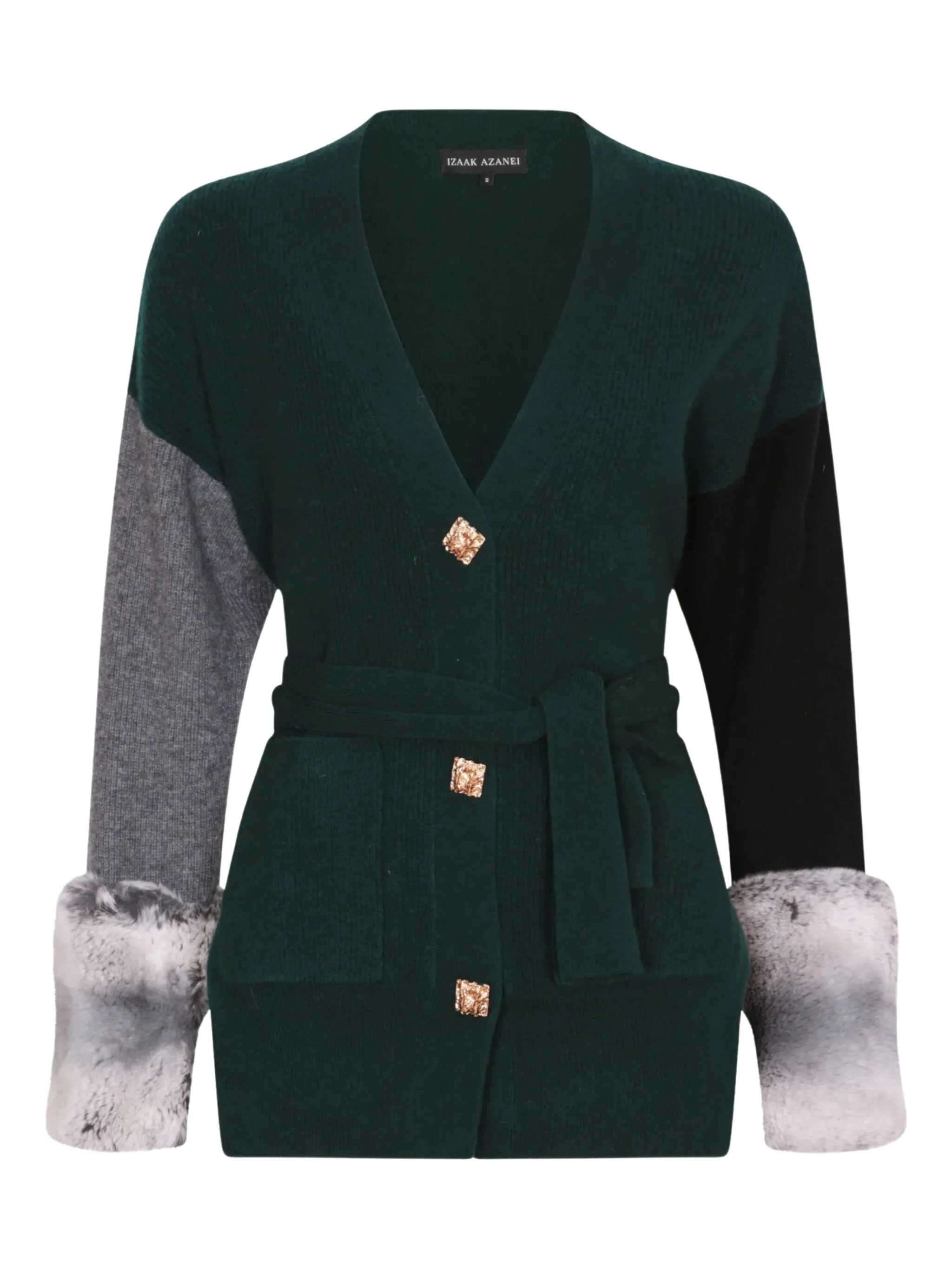 Кардиган с завязками Izaak Azanei, зеленый
Кардиган с завязками Izaak Azanei, зеленый