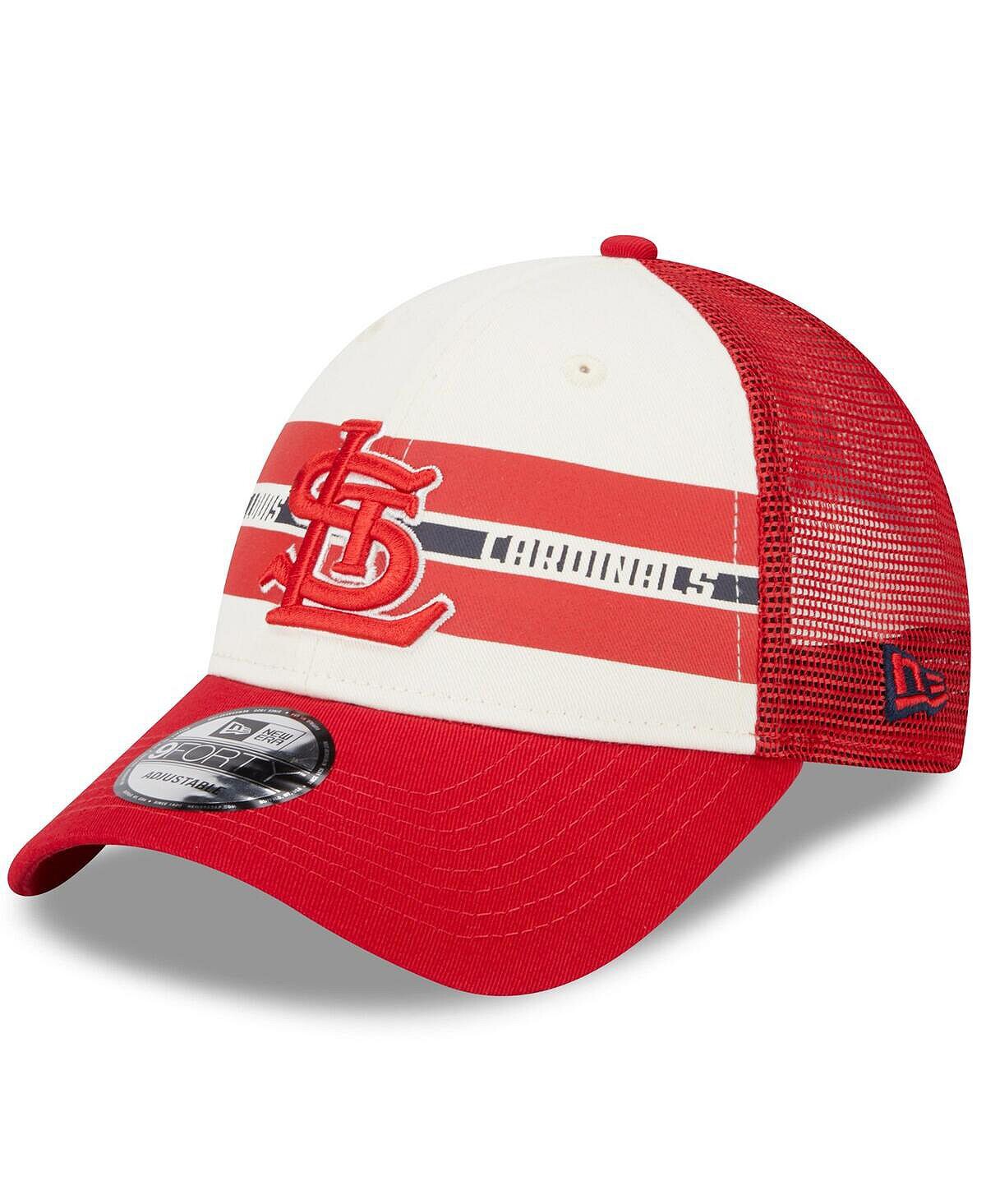 Мужская бело-красная кепка St. Louis Cardinals Team Stripe Trucker 9Forty Snapback New Era
Мужская бело-красная кепка St. Louis Cardinals Team Stripe Trucker 9Forty Snapback New Era