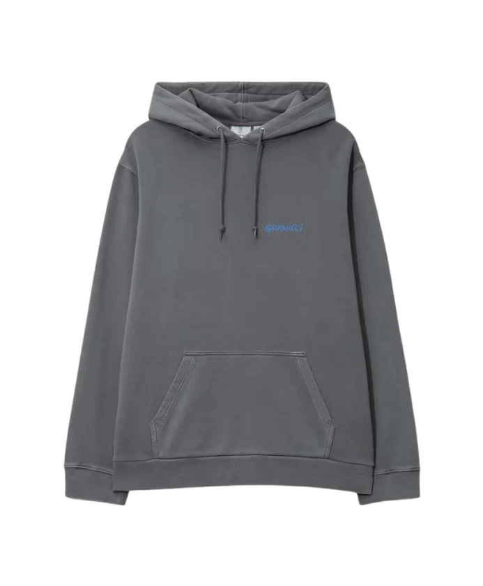 Толстовка с капюшоном в виде улитки Gramicci, серый
Толстовка с капюшоном в виде улитки Gramicci, серый