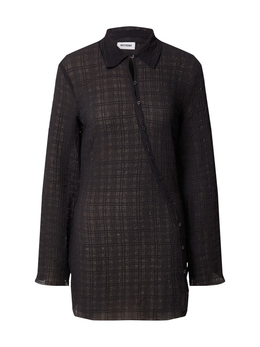 Платье-рубашка Weekday, черный
Платье-рубашка Weekday, черный