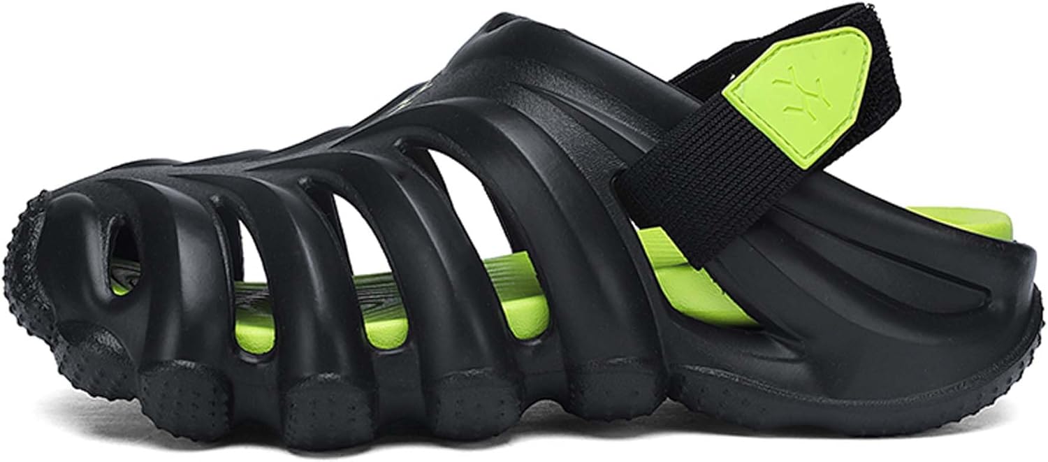 Летние мужские кроссовки для пещер, стильные шлепанцы с защитой носка, противоскользящая обувь для работы и сада Generic, черный/зеленый
Летние мужские кроссовки для пещер, стильные шлепанцы с защитой носка, противоскользящая обувь для работы и сада Generic, черный/зеленый