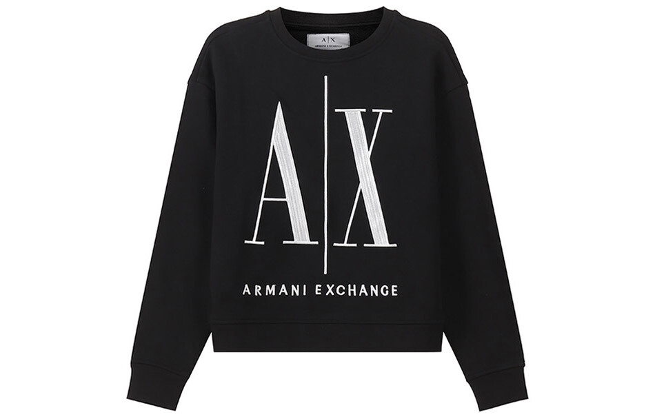 ARMANI EXCHANGE Женская толстовка, цвет Black 
ARMANI EXCHANGE Женская толстовка, цвет Black