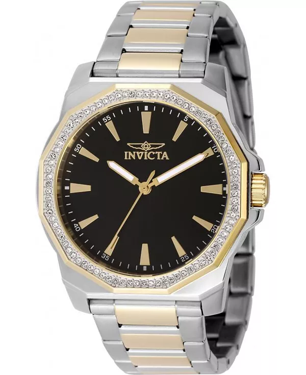 Мужские кварцевые часы Speedway 49105 с тремя стрелками и черным циферблатом Invicta, gold
Мужские кварцевые часы Speedway 49105 с тремя стрелками и черным циферблатом Invicta, gold