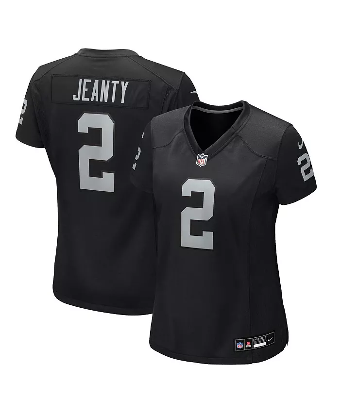 Женская майка Ashton Jeanty Black Las Vegas Raiders, первый выбор в раунде драфта НФЛ 2025 года Nike
Женская майка Ashton Jeanty Black Las Vegas Raiders, первый выбор в раунде драфта НФЛ 2025 года Nike