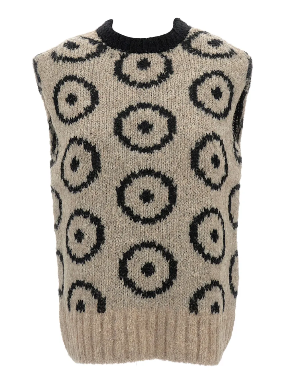 Топ с узором Thibault Van Der Straete, нейтральный
Топ с узором Thibault Van Der Straete, нейтральный