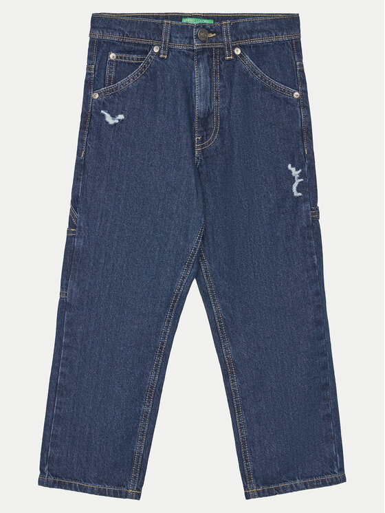 Джинсы прямого кроя United Colors Of Benetton, синий
Джинсы прямого кроя United Colors Of Benetton, синий