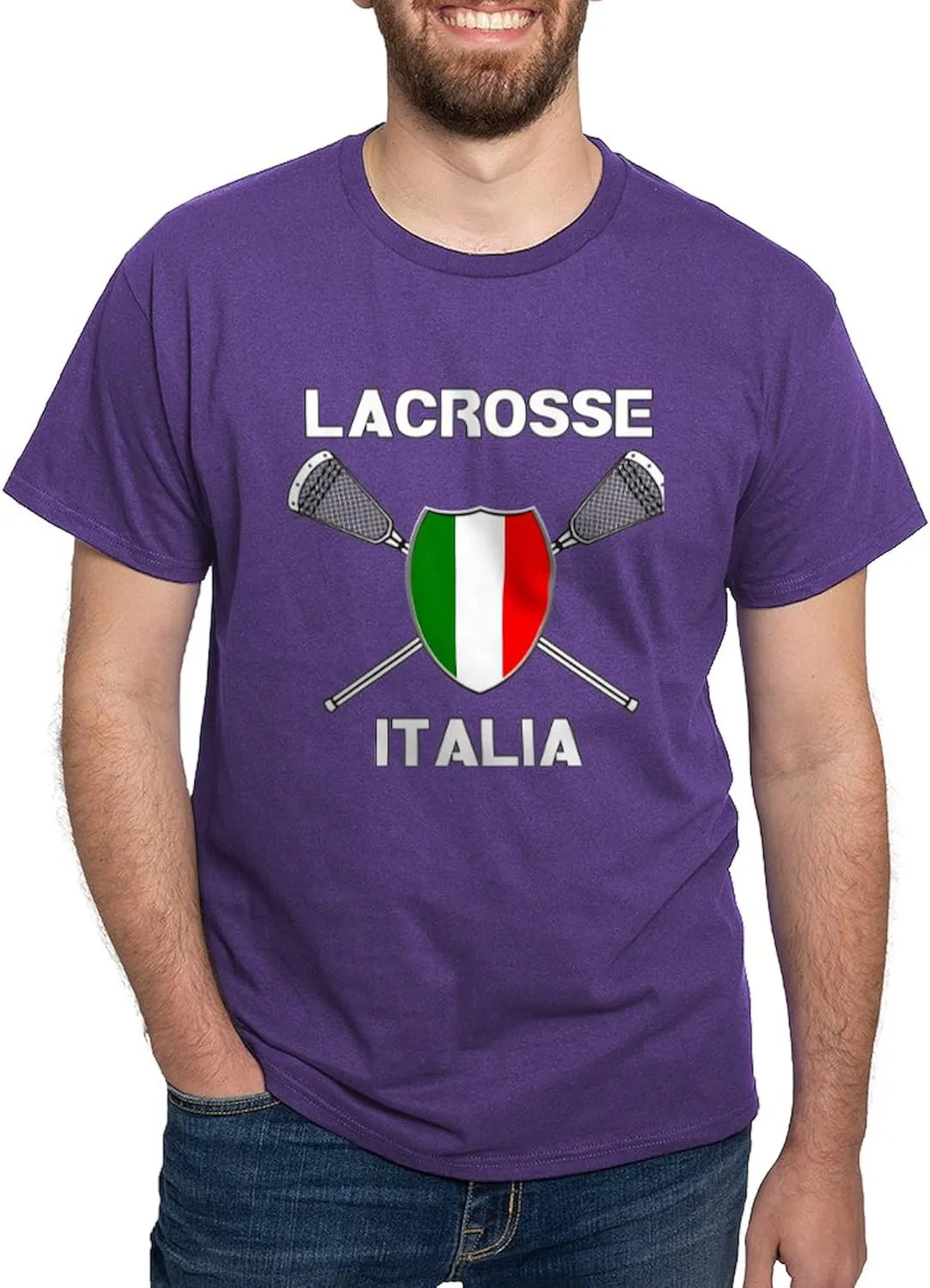 Футболка Lacrosse Italia Dark T-Shirt мужская, 100% хлопок CafePress
Футболка Lacrosse Italia Dark T-Shirt мужская, 100% хлопок CafePress